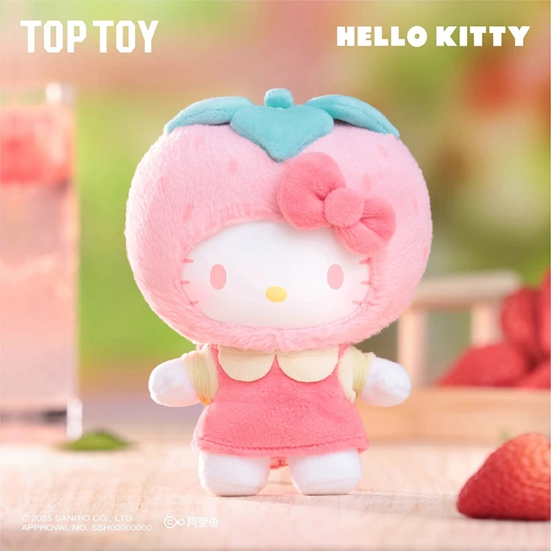 

Виниловая плюшевая глухая коробка Sanrio Family Hello Kitty Hello Kitty Fruity Paradise