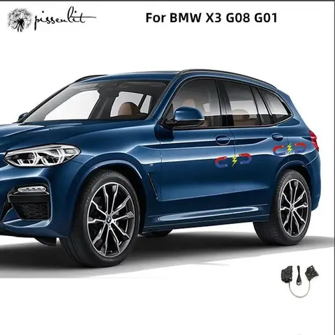 스마트 자동 전기 흡입 문짝 잠금 장치, BMW X3 G08 G01 액세서리, 자동 소프트 클로즈 문짝, 슈퍼 사일런스 자동차 문짝