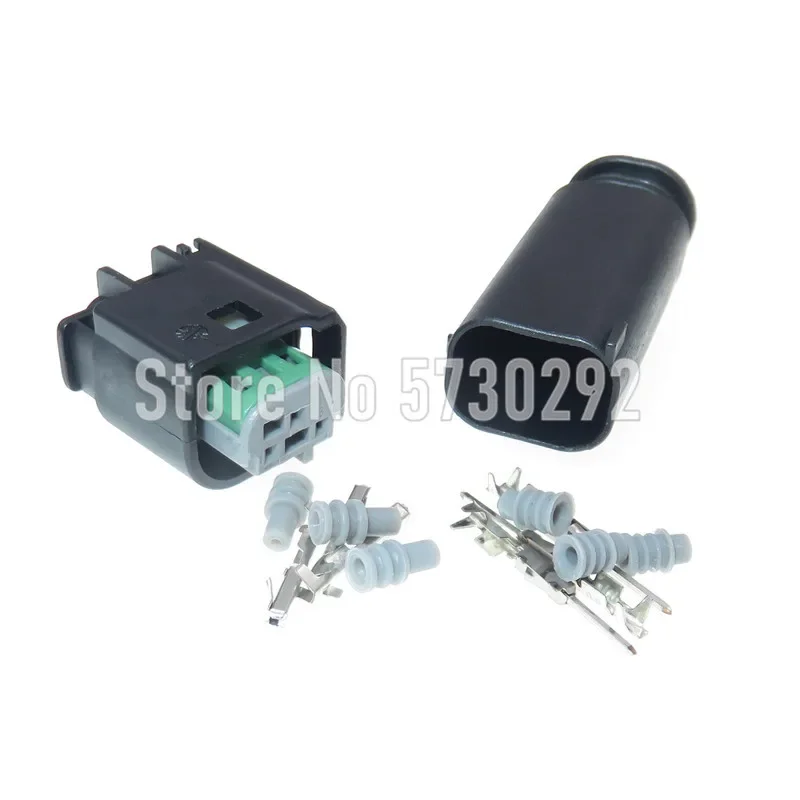 3P 968401-1 Auto Air Conditioning Pressure Switch Cold Air Sensor Wiring Harness Connector1J0972483 2-967642-1