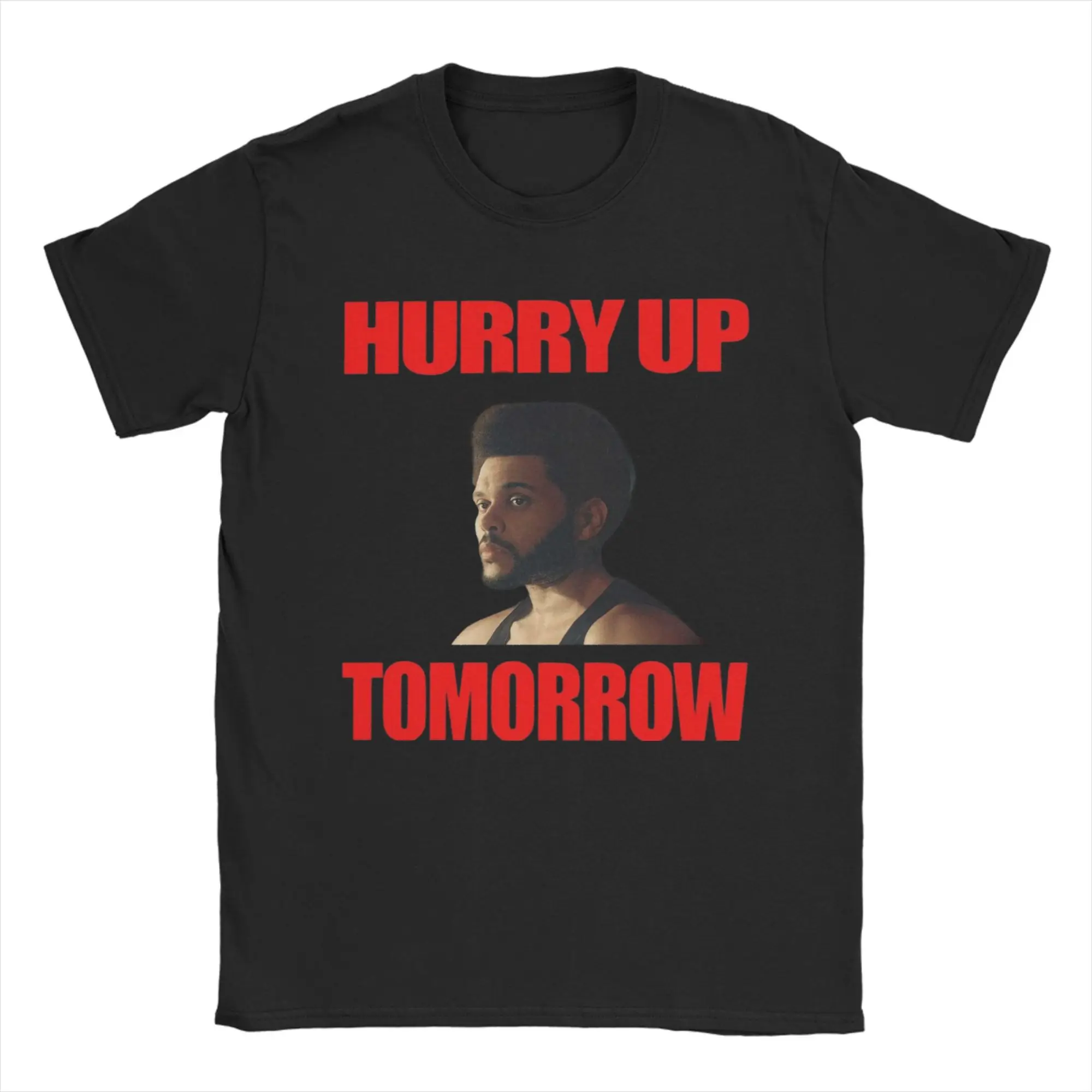 

The Weeknds New Album 2025 T Shirts Hurry up Tomorrow Cotton Clothing Awesome Short Sleeve T Shirt New Arrival T-Shirt