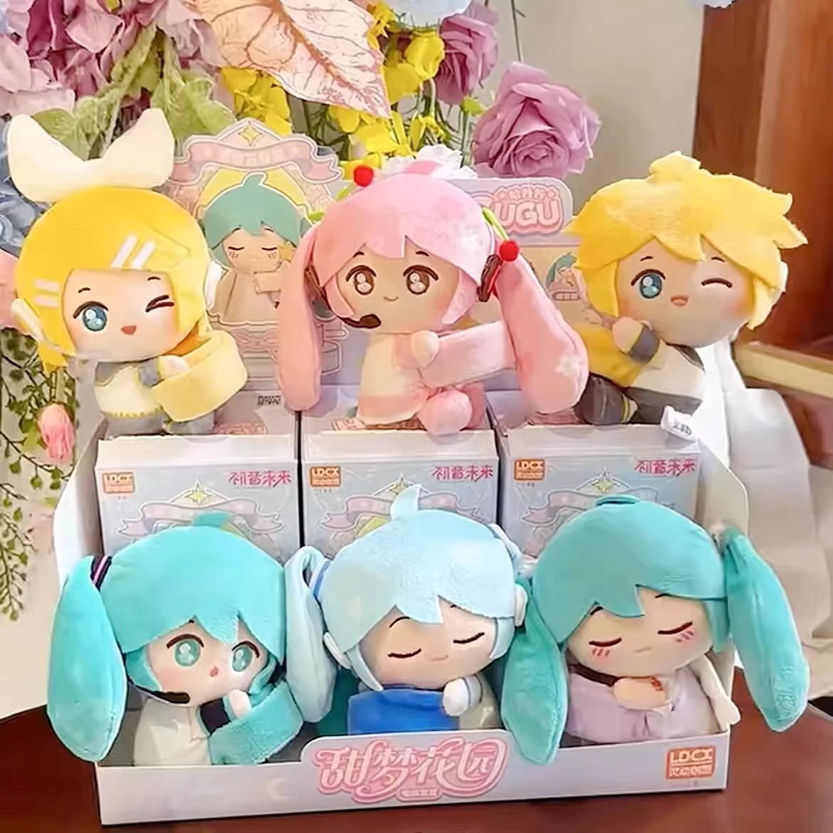 

Hatsune Miku Ha Gu Valley, модная слепая коробка-оригинальная коллекционная фигурка, загадочный подарок на день рождения, модель игрушки