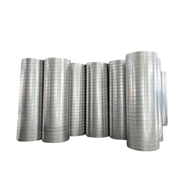 Automatic Spiral Round Air Duct Machine For Buildings Internal Ventilation