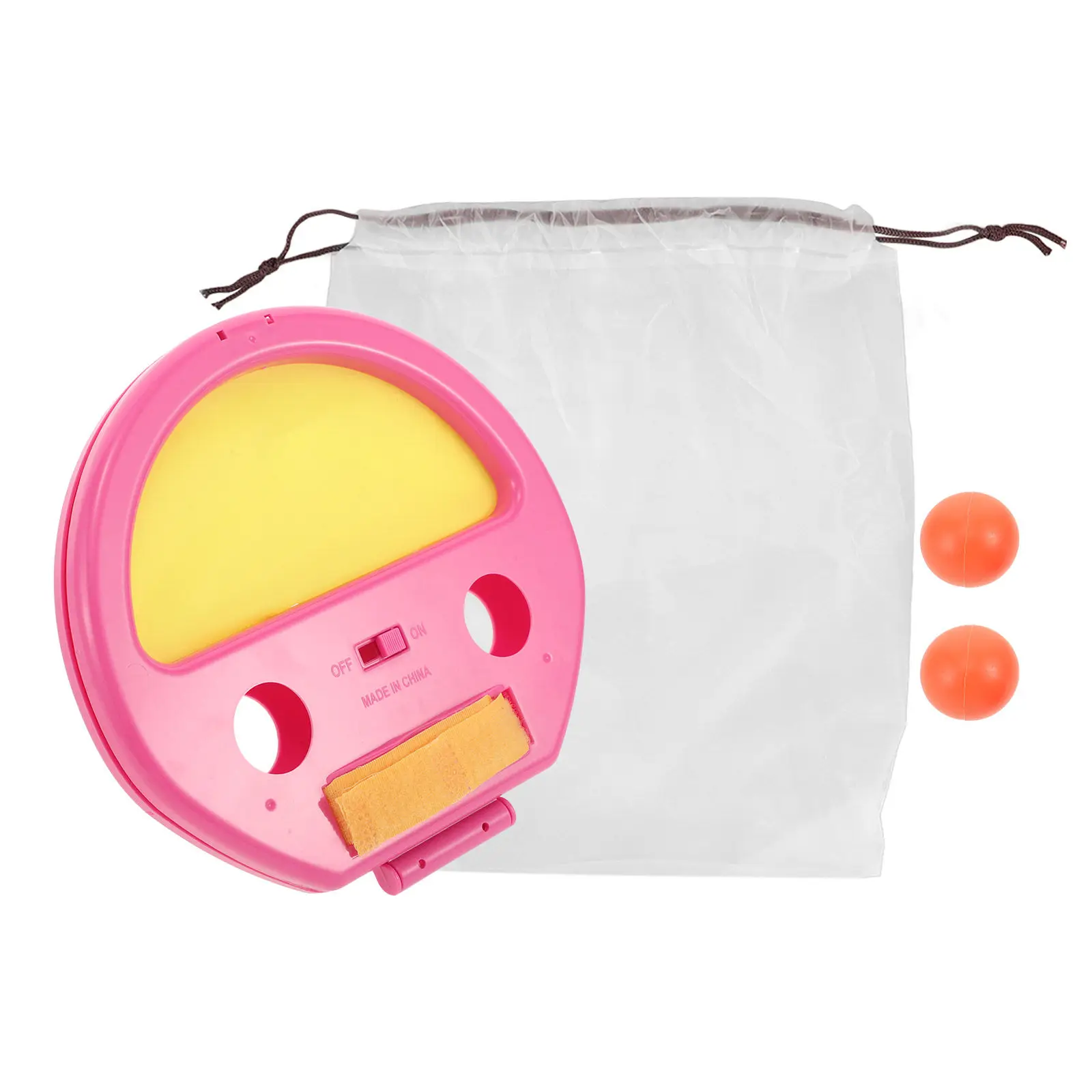 

1Set Catch Ball Game Core Hand-Held Sensory Ball Set Toss Catch for Kids Family Outdoor Sports Games Portable Storage Bag