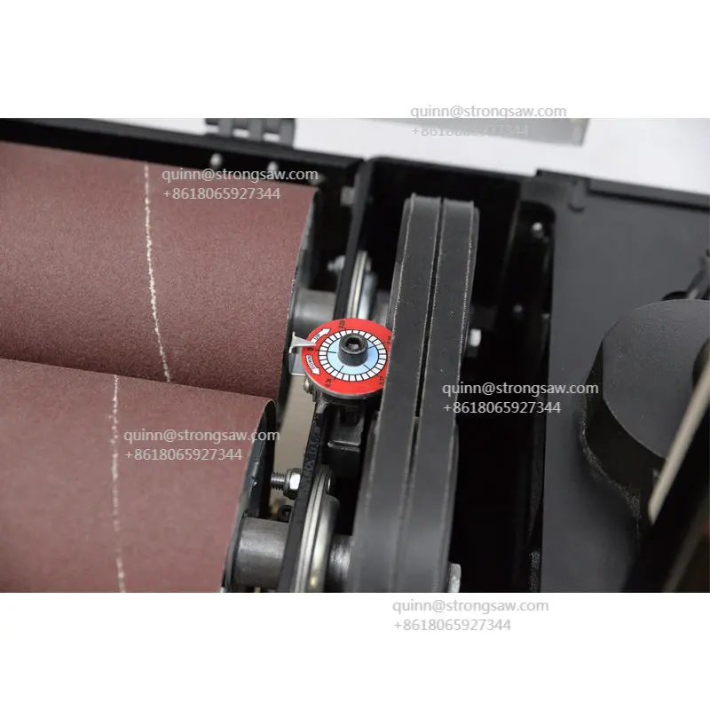 워리어 W0602 목공 연마기 벨트 샌더, 더블 롤러 목재 샌딩 기계, 드럼 샌더, 26 인치, 660mm
