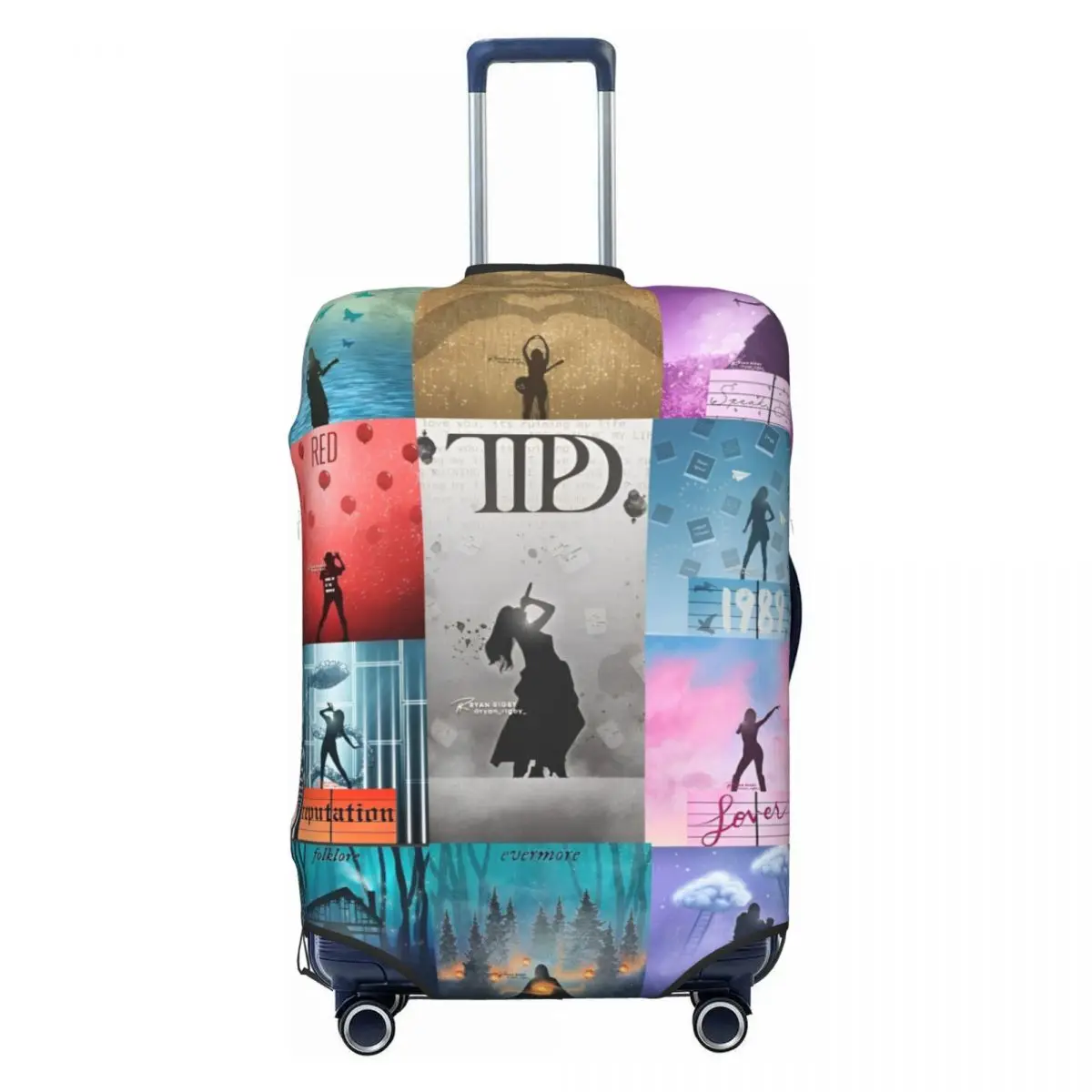 Love Story Ttpd Suitcase Cover All Too Well reputation Travel Holiday Elastic Luggage Accesories Protector