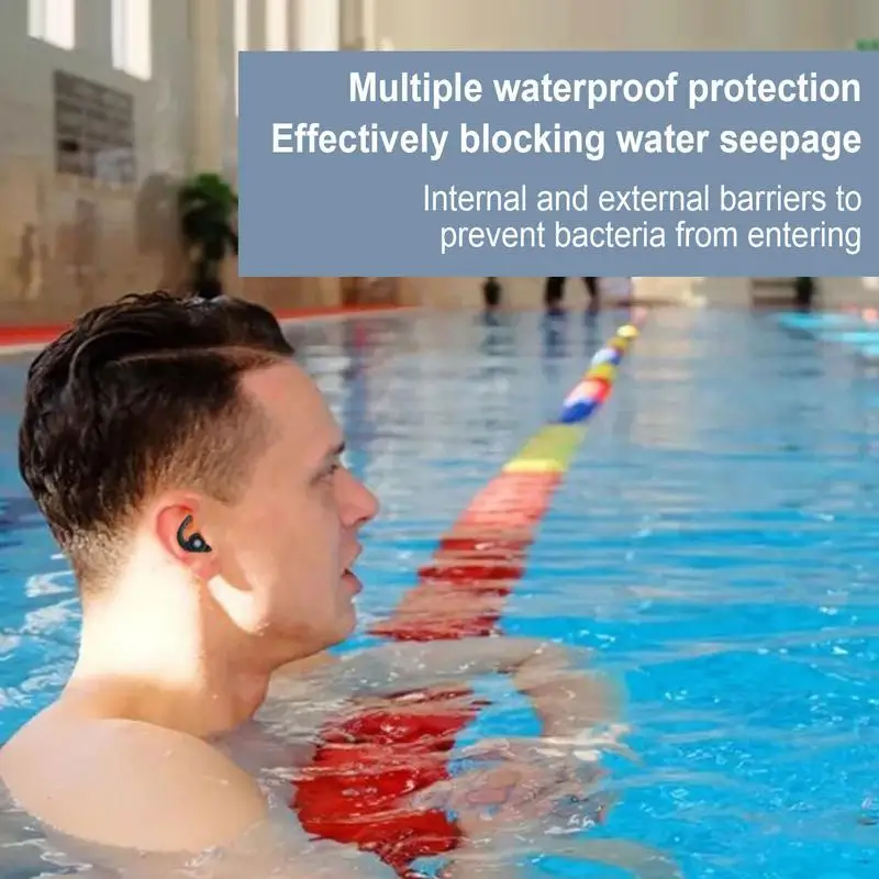 Noise Canceling Ear Plugs Waterproof Reusable Noise Reduction Earplugs For Sleep & Noise Sensitivity Reusable Hearing Protection