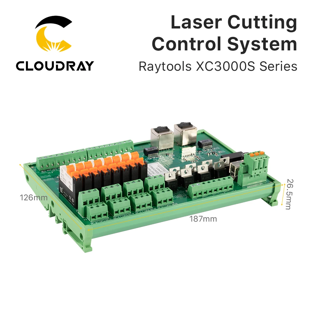 Cloudray Laser Cutting System Raytools XC3000S Series Pulse/EtherCAT Laser Cutting Machine Control System for Metal Cutting