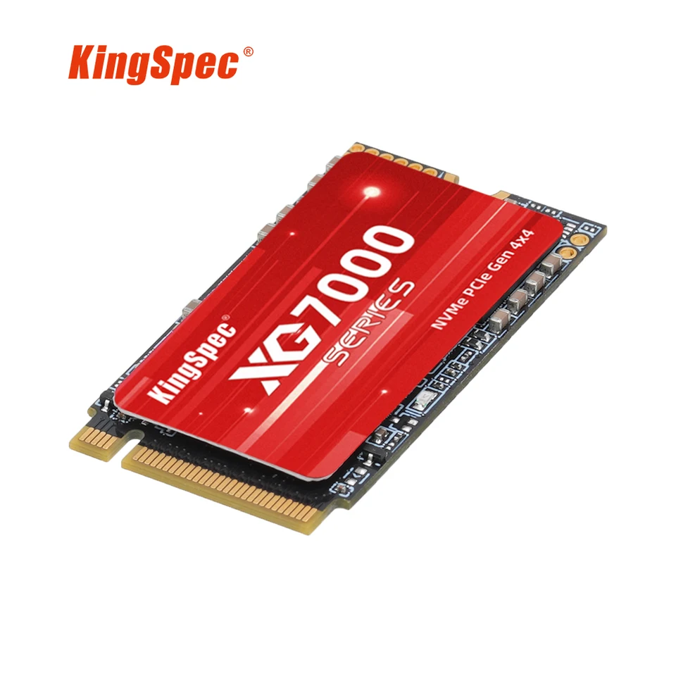 KingSpec 2TB 1TB 512GB M.2 2242 PCIe 4.0 SSD 7200MB/s Internal