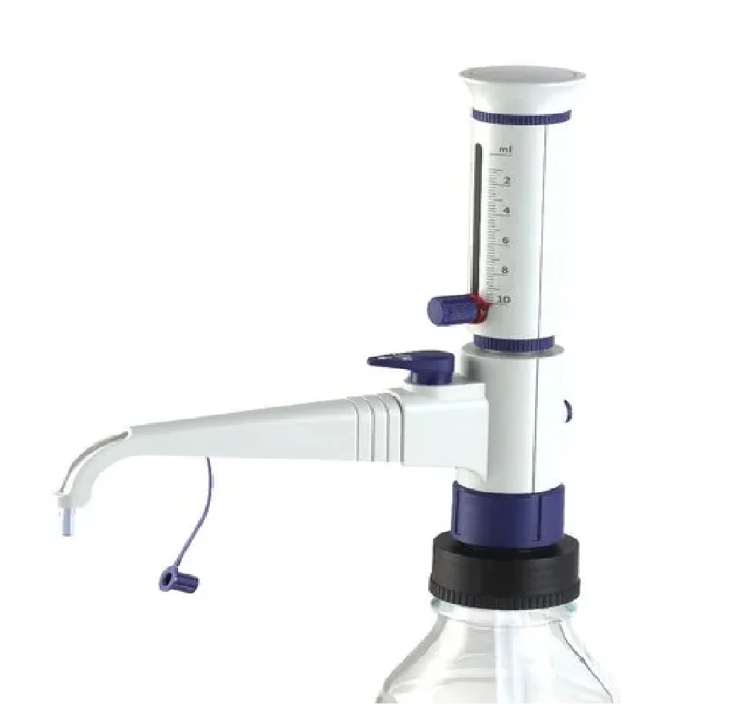 Mowell Easy Handling Glass Bottle Top Dispenser with Circulation Valve Uncomplicated Mounting and Re-calibration Features