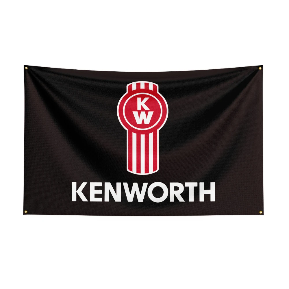 3x5 Fts Kenworths Racing car Flag for Decor