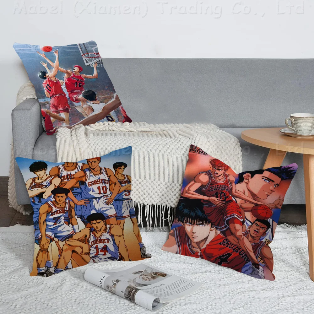 S-SLAM D-DUNK Pillow Cover For Bedroom Room And Living Room Sofa Decorative Cushion Cover