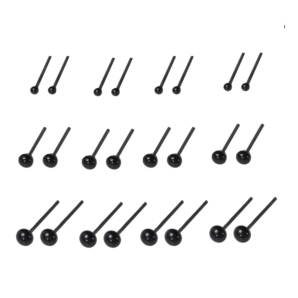 

300pcs Safety Eyes Plastic Black Safety Eyes Animal DIY Bear Toys Accessories For Decor Craft Project