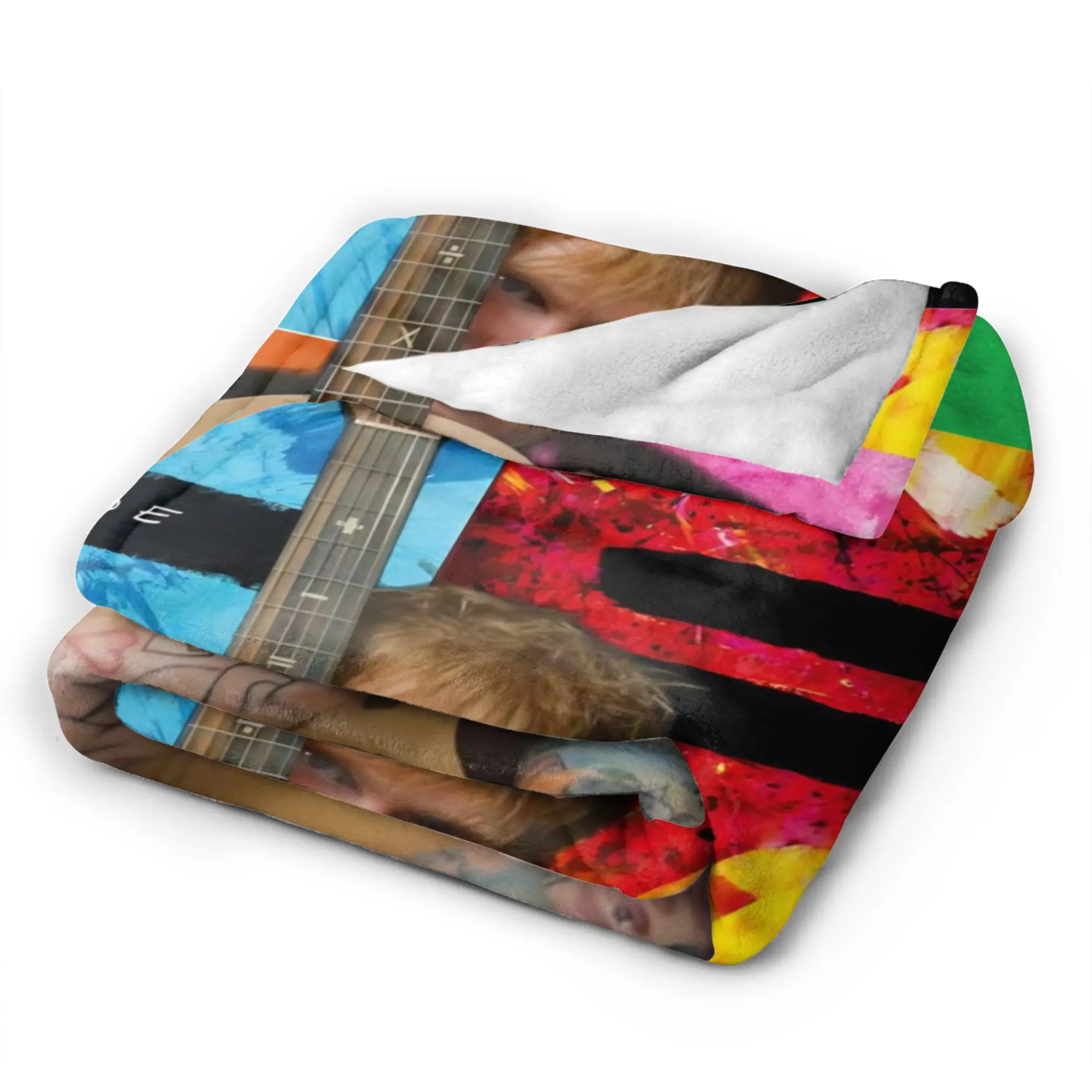 إد شيران حلقة جولة 2026 بطانية لينة المرجان الصوف أفخم الاسترخاء هدية رمي بطانية أفخم رقيقة لحاف #4