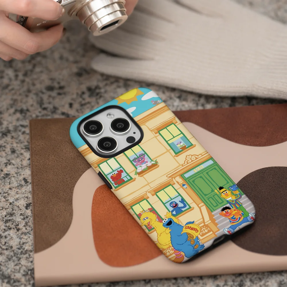 حافظة هاتف شارع سمسم حافظة هاتف فيلم شل آيفون 16 15 14 13 12 11 برو ماكس بلس #4