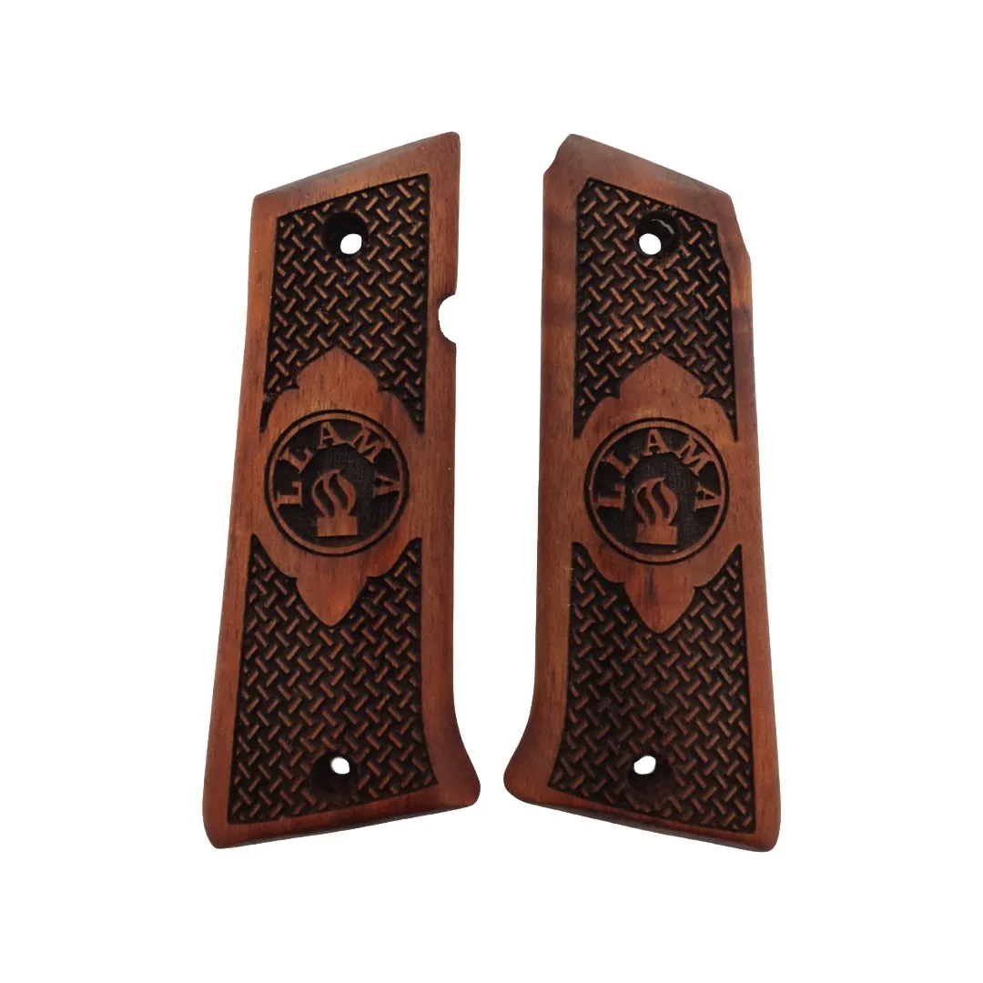 

LLama 1911 45 Acp / 9mm. Compatible Custom Model Walnut Laser Cut Wood 2021-29