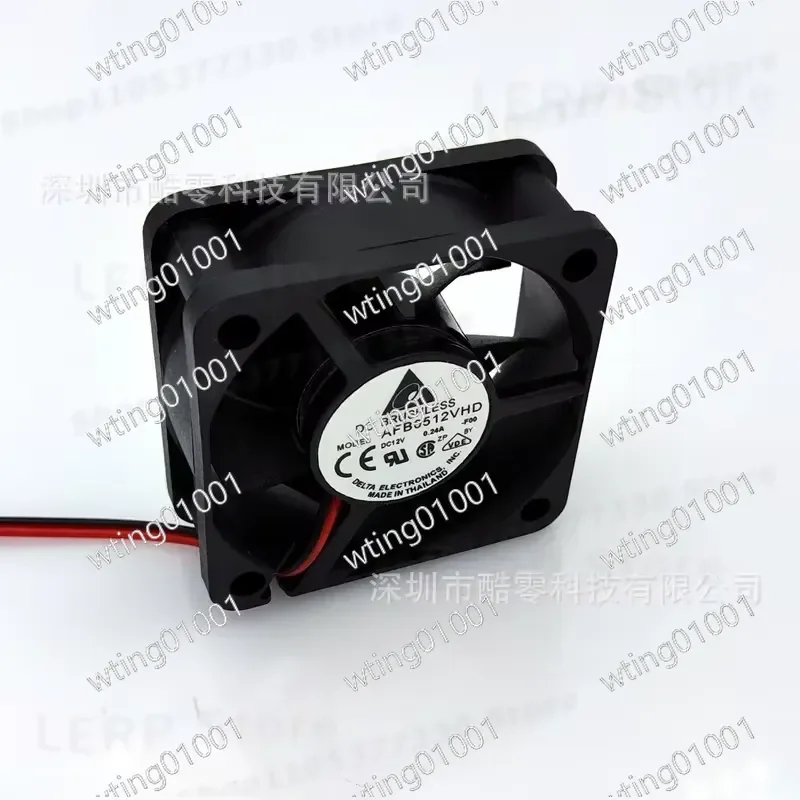 for AFB0512VHD 5020 5CM 12V 0.24A High Airflow Silent Cooler Fan Replacement for Electronic Devices Efficient Heat