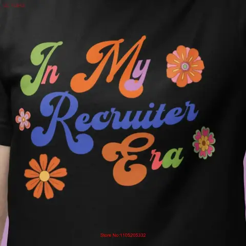 Recruiter Era T Shirt Retro vintage Washed Stylish designer clothes homme Unisex Breathable streetwear Comfortable