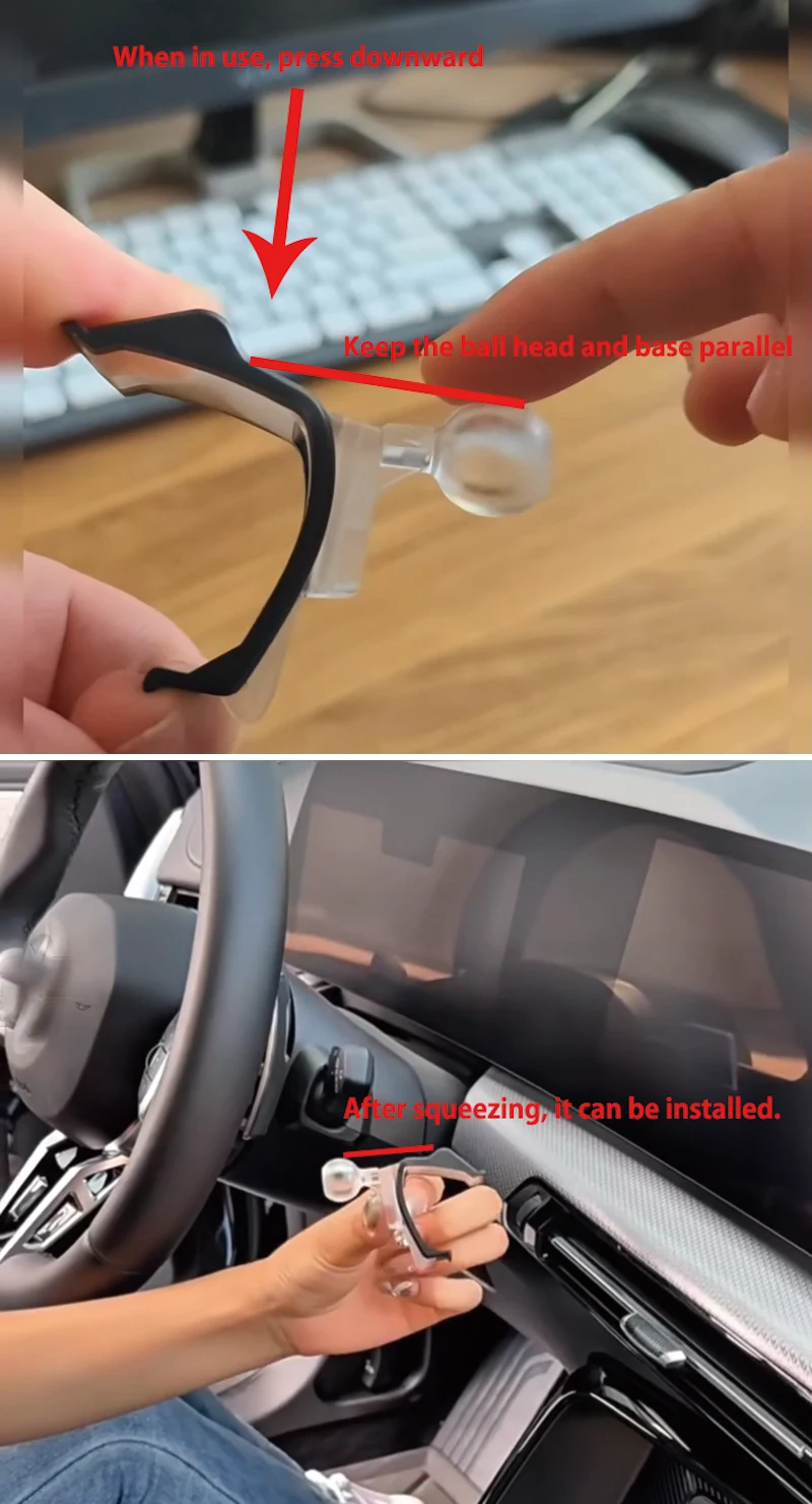 Für BMW X1 X2 IX1 IX2 IX 2023 2024 2025 2026 Kabelloses Telefonladegerät 15W Magnetische Halterung Ständer Auto-Zubehör – Detail 1