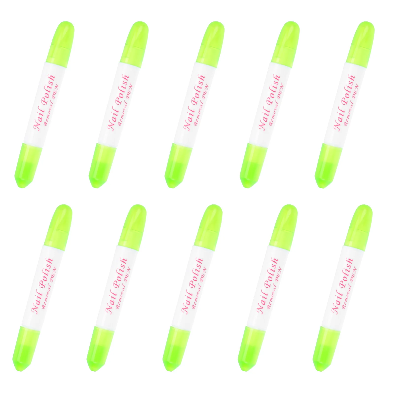 10-teiliger Nagellackentferner-Stift, langlebig, praktisch, Nagellack-Korrekturstift, geeignet für den privaten und professionellen Einsatz
