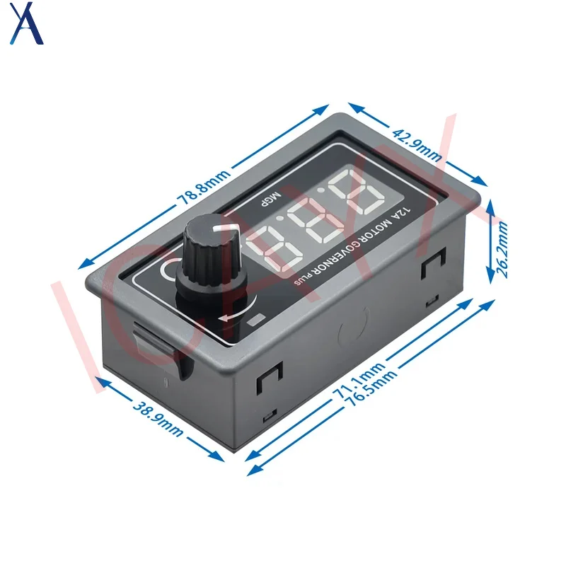 ZK-MGP regulator prędkości obrotowej silnika PWM DC 1KHz-99KHz regulowana częstotliwość regulator regulatora LED Dimming DC 5-30V 12A Dual MOS Driver
