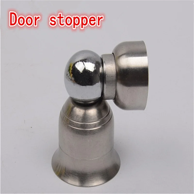 

Door suction free punching strong magnetic bathroom door suction anti-collision door stopper stainless steel door suction device