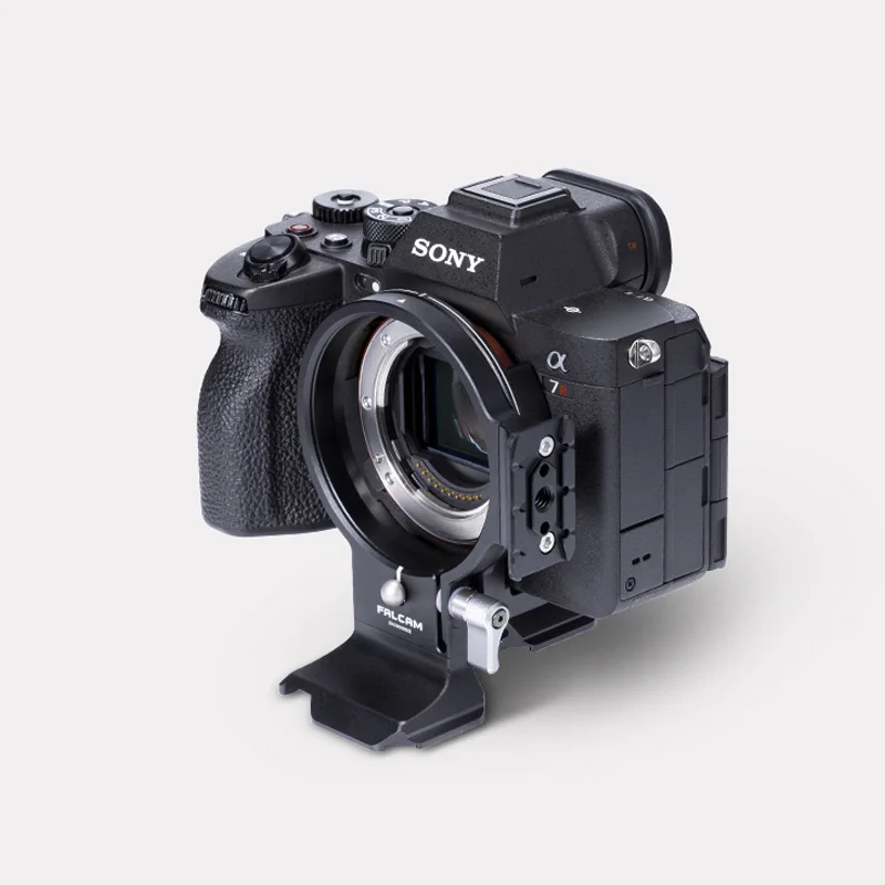 FALCAM Rotatable Horizontal To Vertical Mount Quick Release Plate Kit for Sony E Mount FX3 A7 ZVE10 A7III A7 IV