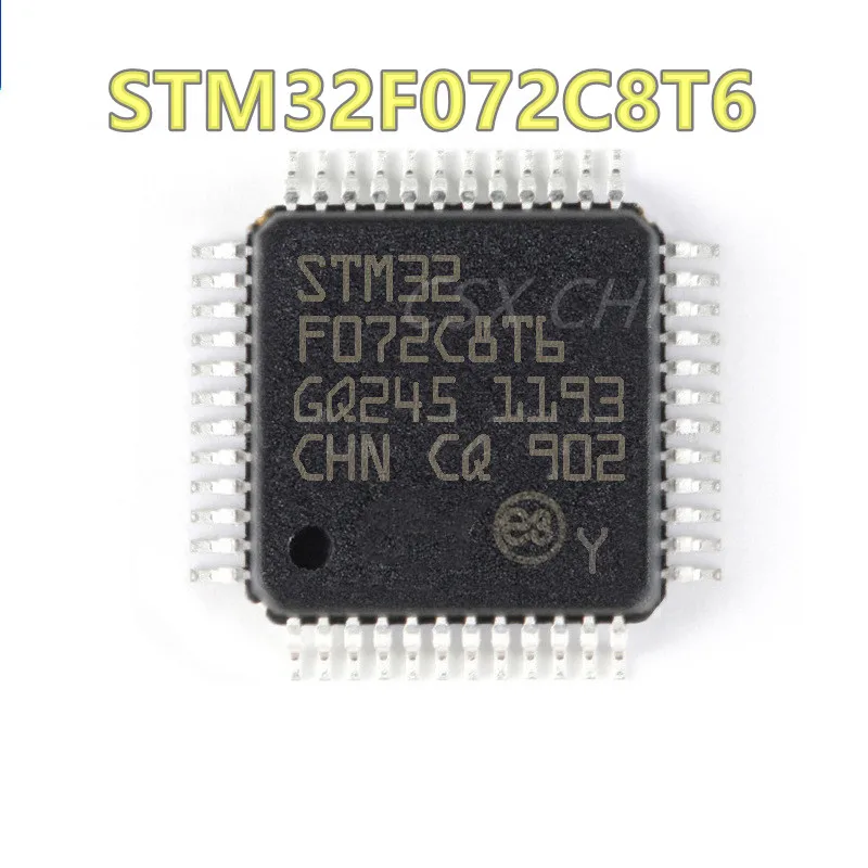 10pcs/lot STM32F072C8T6 LQFP48 STM32 F072C8T6 SINGLE CHIP STM32F072 New and original IN STOCK