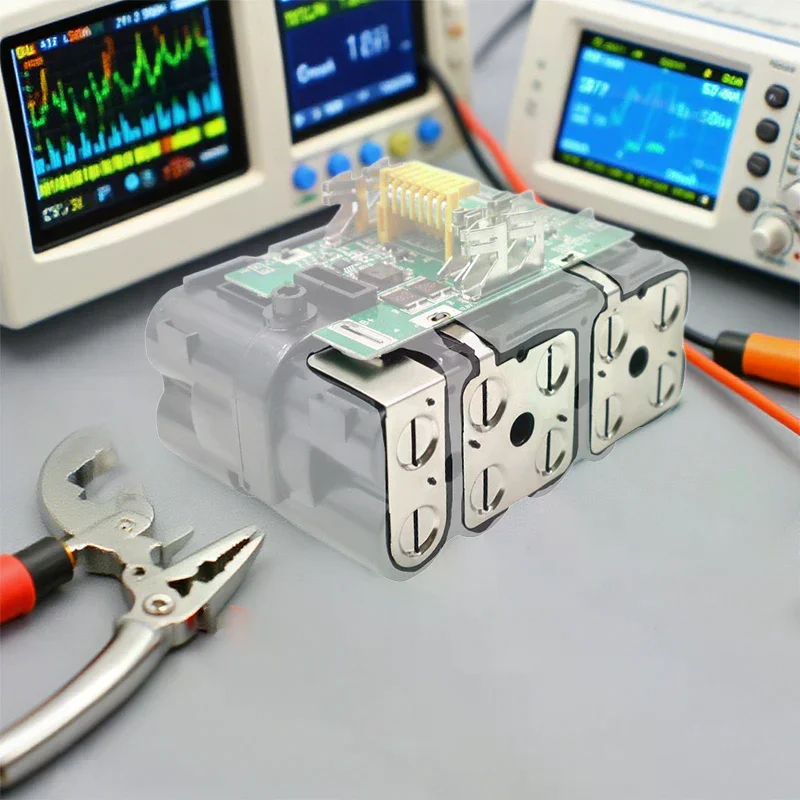 5 комплектов никелевых литиевых аккумуляторов, электрический инструмент 18650, разъем литий-ионного аккумулятора BL1830 для литий-ионного аккумулятора 18 В LXT BL1860