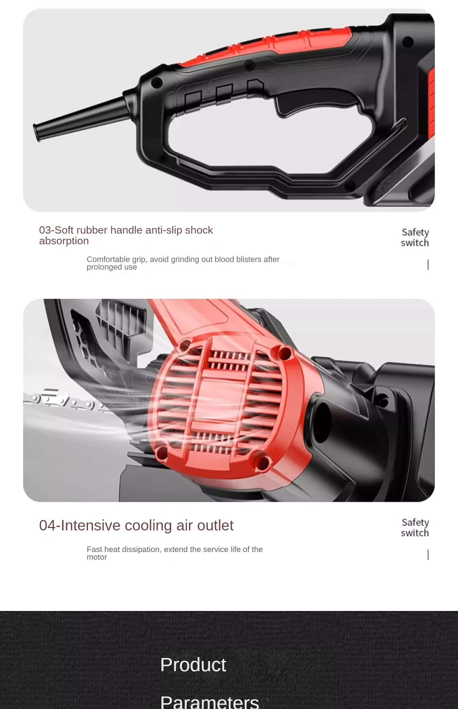 220V Efficient Cutting with DeWalt Mini Electric Chainsaw for Home Use