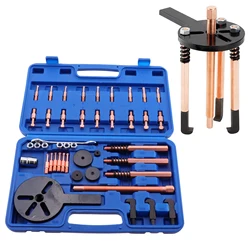 36 in 1 Bearing Puller Set Steel Multipurpose Portable Inner Bearing Puller Separator Kit Bearing Removal Tool for Car