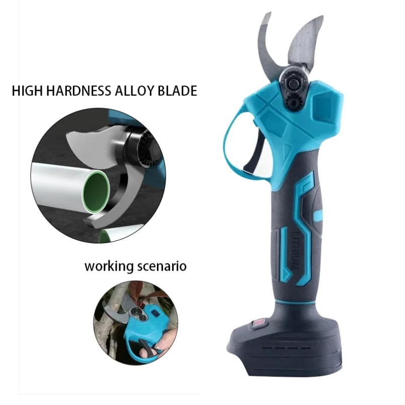 Cesoie elettriche da potatura Paesaggistica Forbici elettriche al litio per alberi da frutto Strumento per potatura di rami wireless