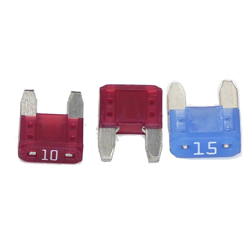 10/35 sztuk małych (mini) bezpieczników płaskich ATM/APM (2A 3A 5A 10A 15A 20A 25A) do samochodów ciężarowych RV Automotive Motor Boat Replacement