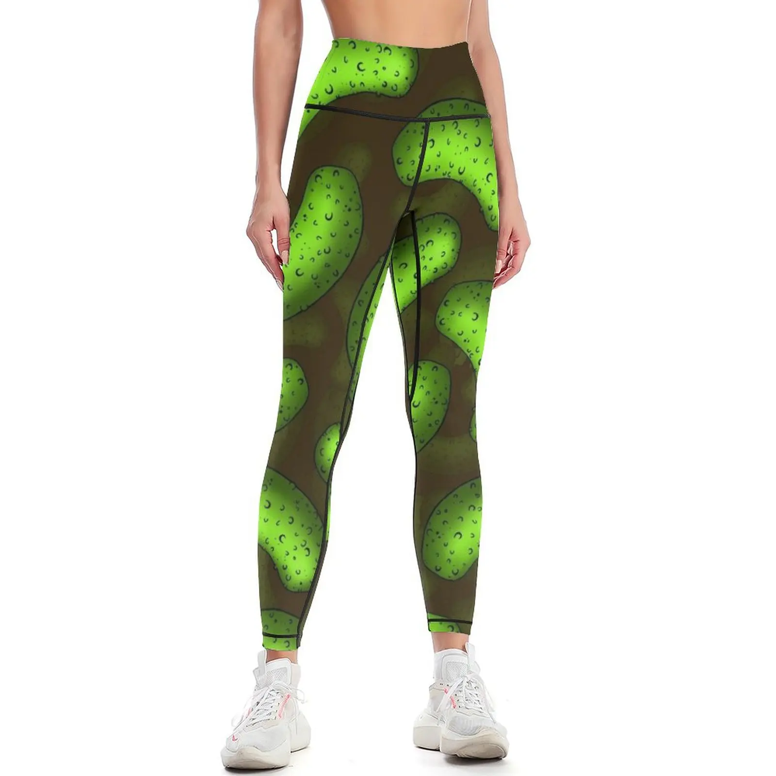 Pickle Pickle Pickle Pattern Leggings sport set Women sportwear Womens Leggings