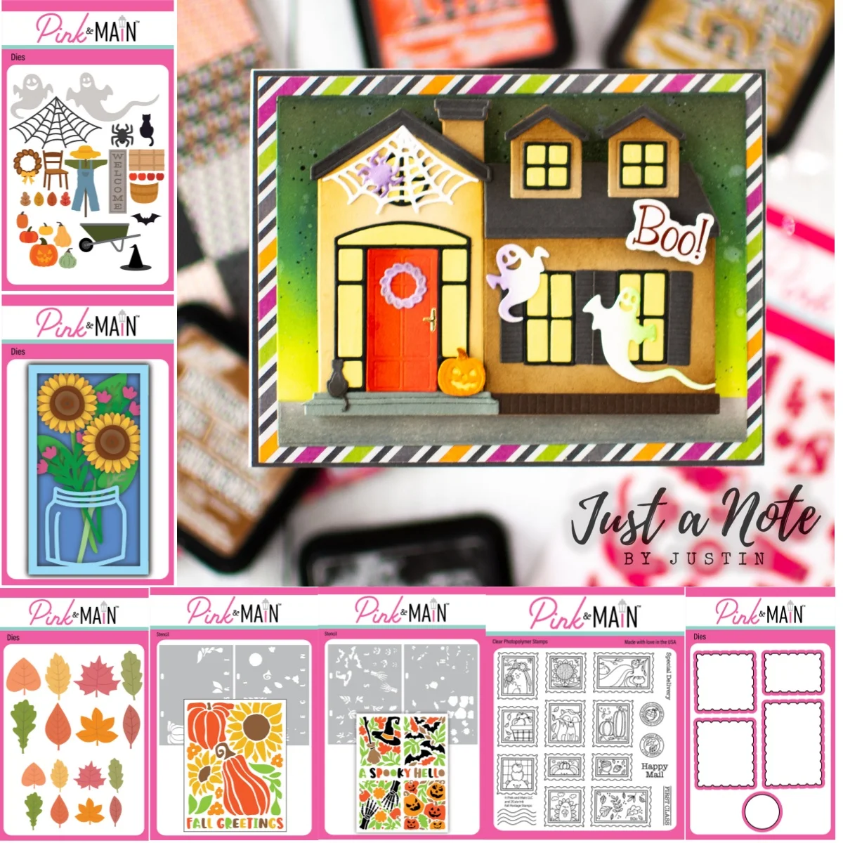 

Fall Postage Stamps Home Add On Dies Metal Cutting Dies Clear Stamps Stencil DIY Scrapbook Diary Decoration Embossing Cut