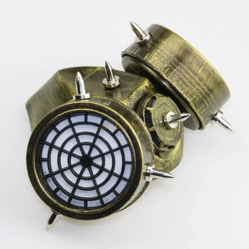 31BF Halloween Steampunk Plague Docteur Long Nose Beak Bird Mask Gothic Respirator Goggles Cosplay Costume Costume Accessoires