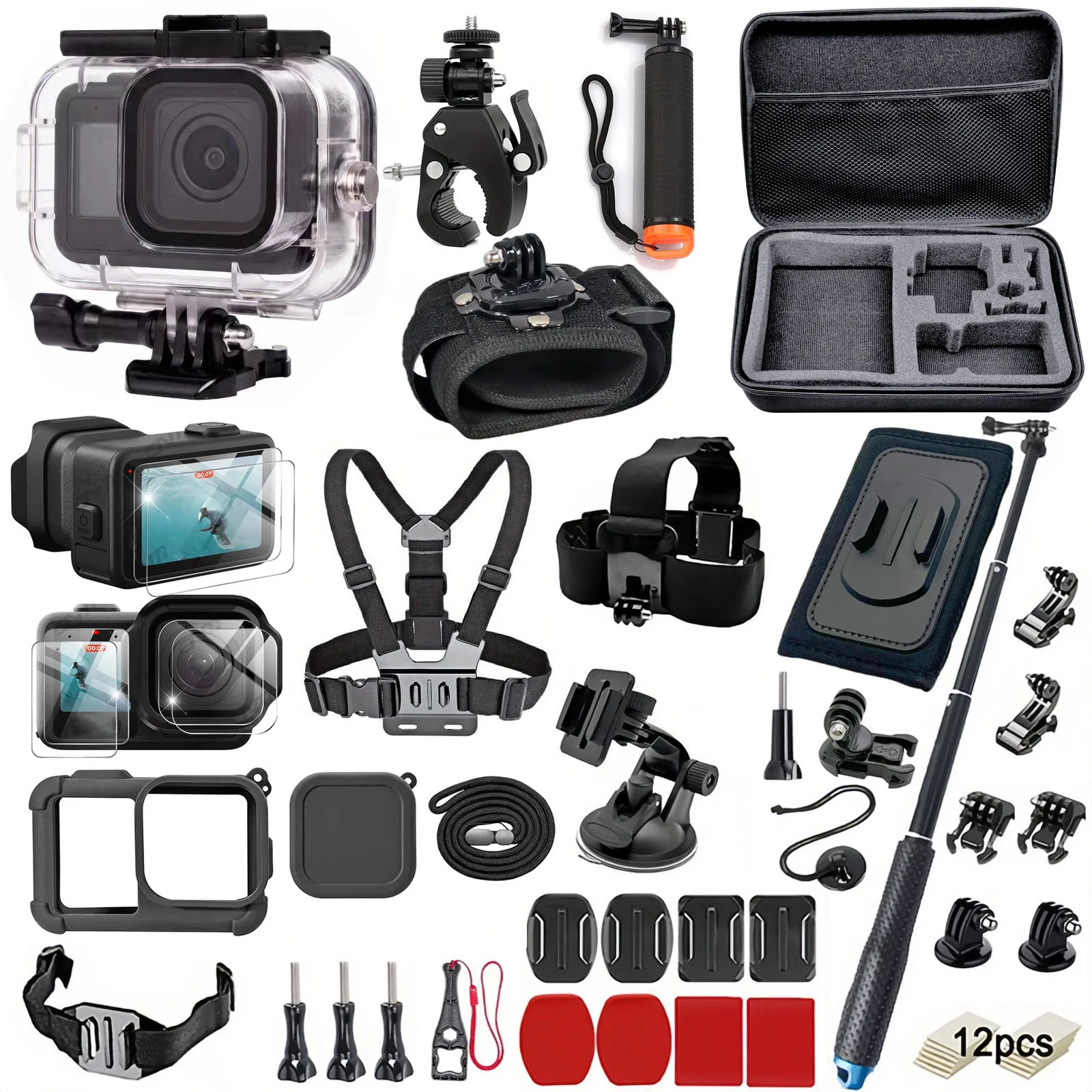kit-accessori-per-gopro-mission-1-1-pro-custodia-impermeabile-60m-supporto-per-petto-testa-e-polso-custodia-in-silicone-proteggi-schermo