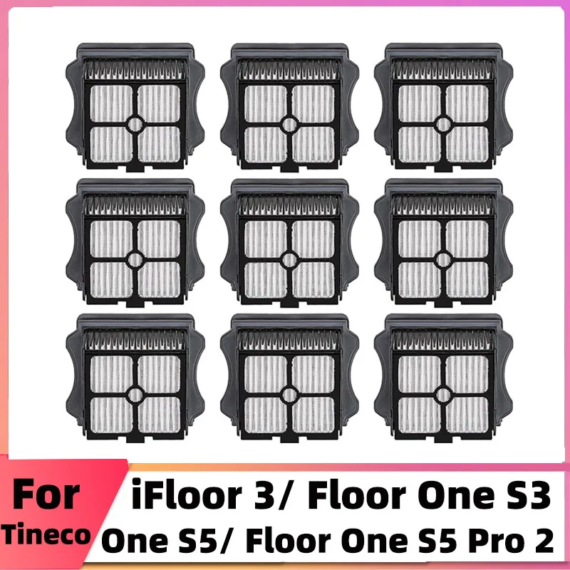 HEPA Filters For Tineco iFloor 3/ Floor One S3/ Floor One S5/ Floor One S5 Pro 2 Wet Dry Vacuum Cleaner Filter Accessories