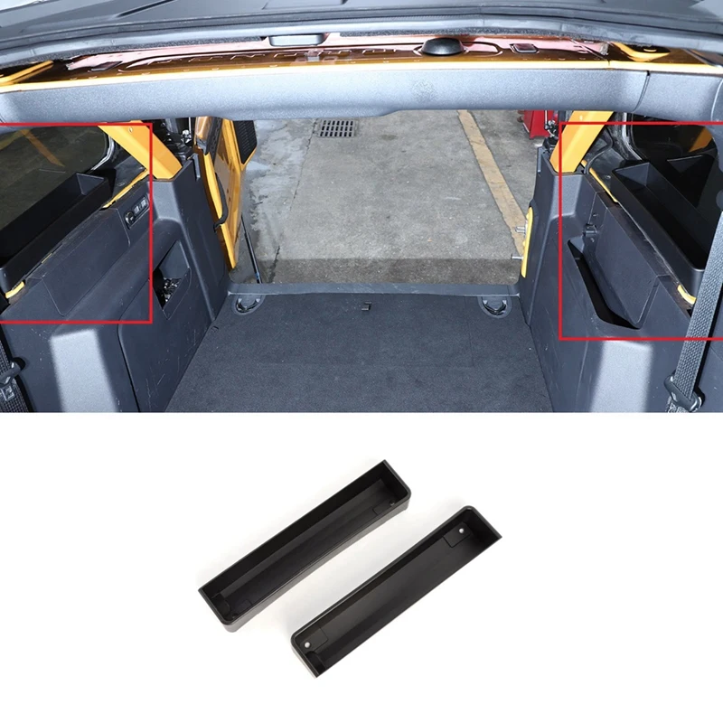 

Trunk Side Storage Box Tray Organizer For Ford Bronco 2021-2024 4 Door ,Trunk Caddy Box Interior Accessories