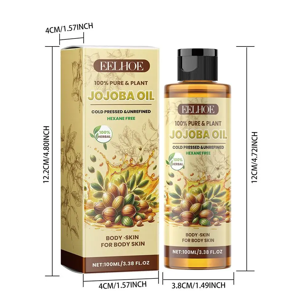 Hohoba Essential Oil Facial Massage Deep Moisturizing Lasting Hydrating Brightning Serum Beauty Health Face Skin Care Products