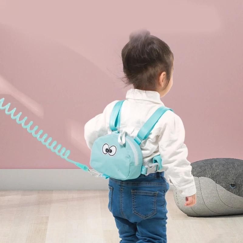 Child Cartoon Rabbit Dinosaur Anti-Lost Backpack Baby Outdoor Walking Anti Lost Hand Band Wrist Strap Rope Toddler Leash Safety