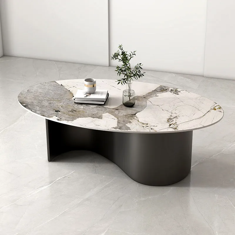 Modern Vintage Side Table European Luxury Storage Display Coffee Tables Nordic Aesthetic Mesa De Centro Living Room Furniture