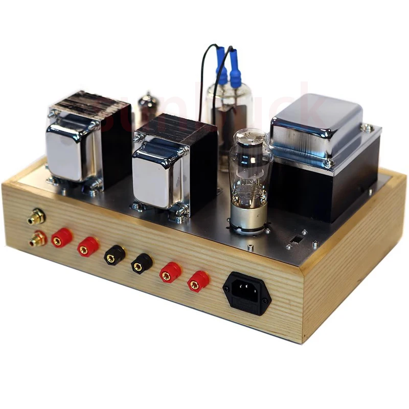 Sunbuck 12AX7 Mendorong FU19 8W * 2 Amplifier Tabung Elektronik Stereo Pengelasan Tanpa Kebisingan Bawah Audio Amplifier Suara Indah