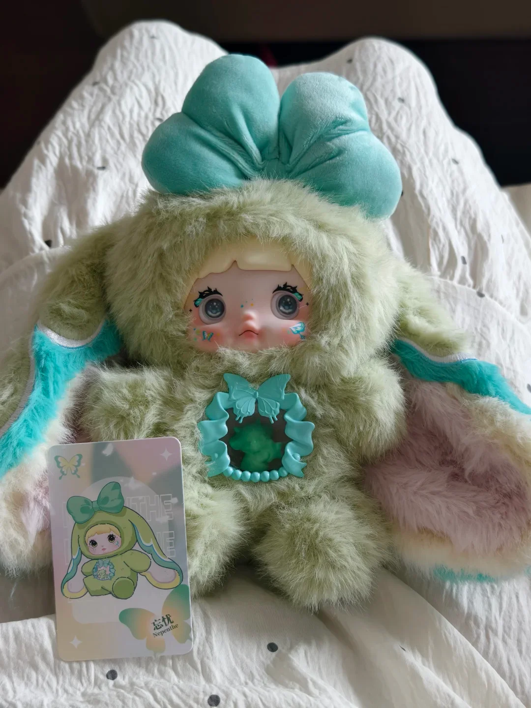 100% حقيقية Nommi V6 العالم المختلف صندوق الغموض أعمى لطيف Nommi دمية مفاجأة حقيبة الظهر قلادة الدمى أنيمي الشكل اللعب #6