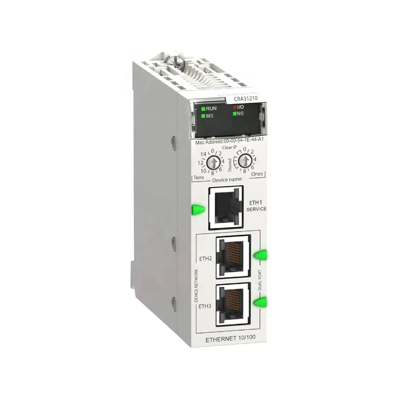 

Новый электрический модуль коммуникационного процессора BMXCRA31210 от системы ввода-вывода Modicon BMX