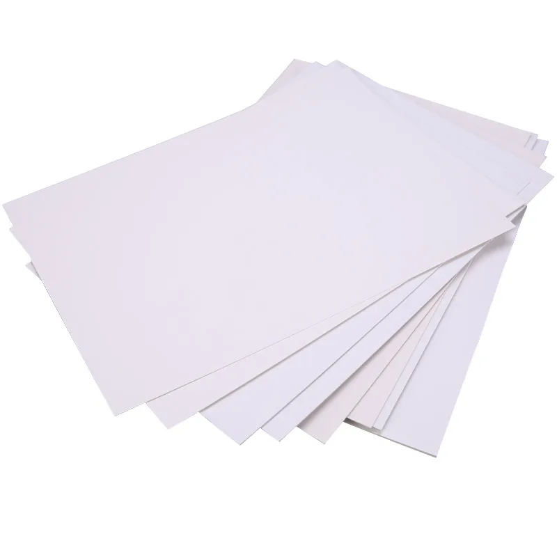 Cartone bianco, cartone bianco bifacciale, artigianato fai-da-te, cartoncino da imballaggio Modelli, carte e rivestimenti fai-da-te