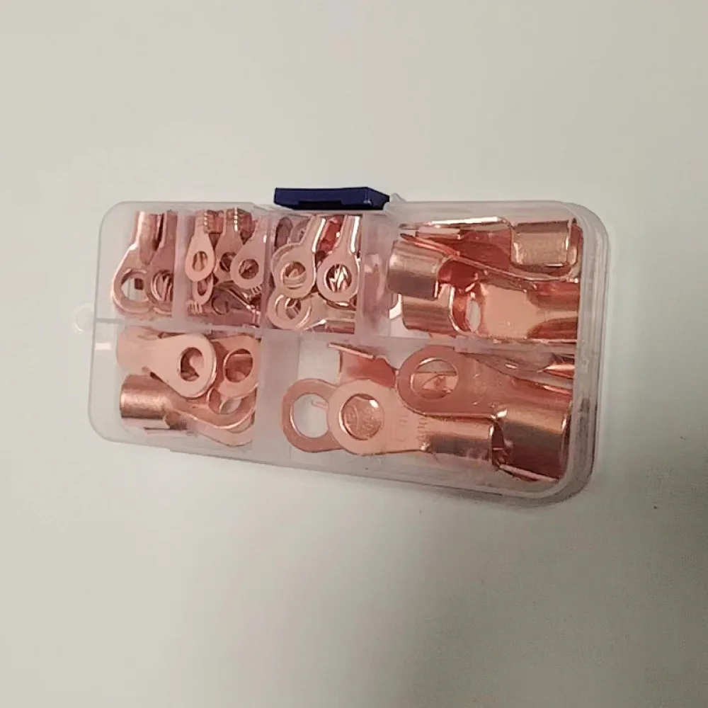 Opened Copper Terminals OT Cable Lugs Industrial Electrical Wiring Connector Battery Connection Components Accessory