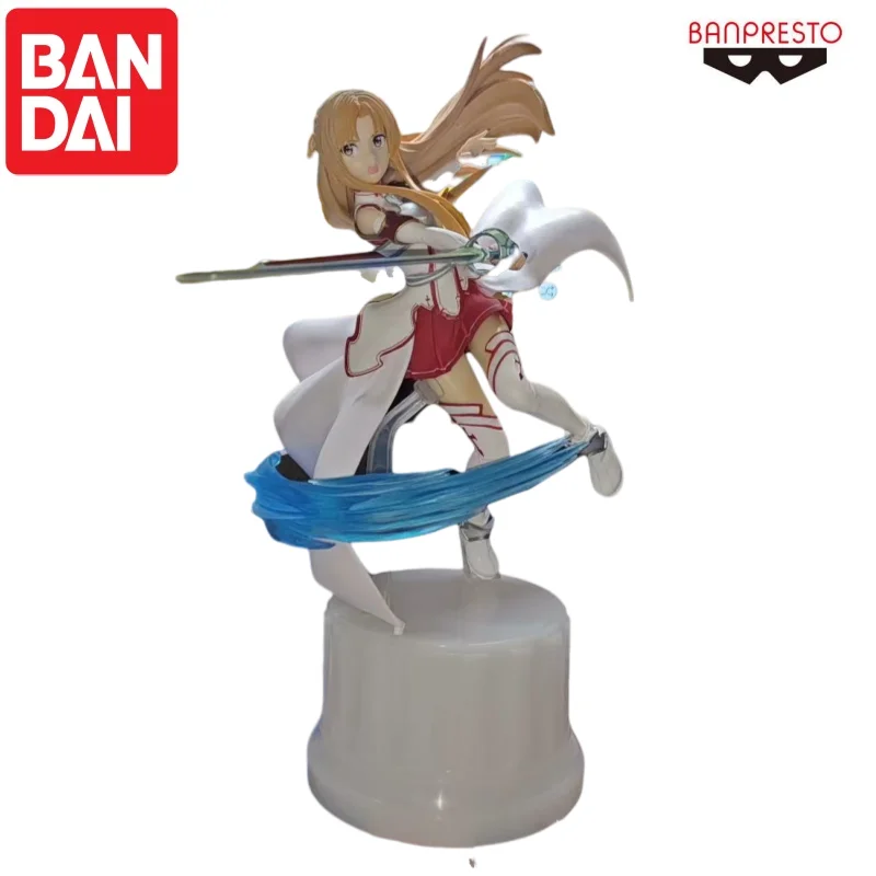 

Bandai в наличии, оригинальная кукла Banpresto Юки Асуна, новая фигурка в штучной упаковке, анимационные периферийные устройства, персонажи аниме, гараж