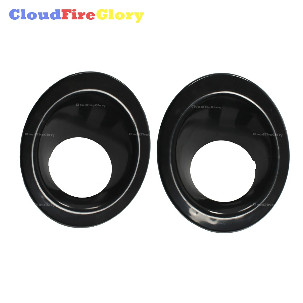 Пара передних левых и правых боковых бамперов, противотуманных фар, фотоободок, неокрашенный пластиковый LR004164 LR003870 для Land Rover LR2 2008-2013