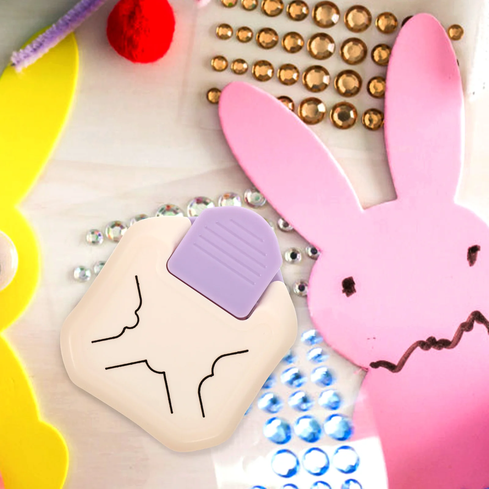 1pc Maker 3 In 1 Paper Punch For Corner Diy Punching Tool Scrapbooking Card Making Craft Corner Puncher Rounded Edge Cutter