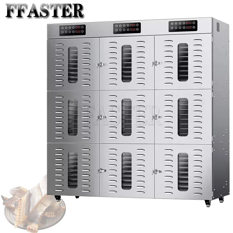 

Food Drying Machine Commercial Food Dehydrator Layer Fruit Dryer With Seperately Temperature Control 60/90Layer